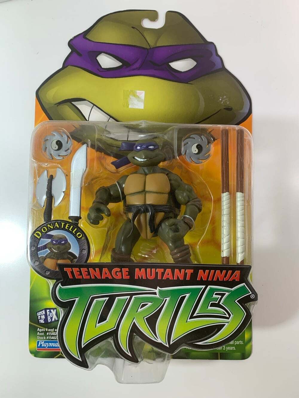 Donatello Vintage 2002 Teenage Mutant Ninja Turtles: Action Figure NIP